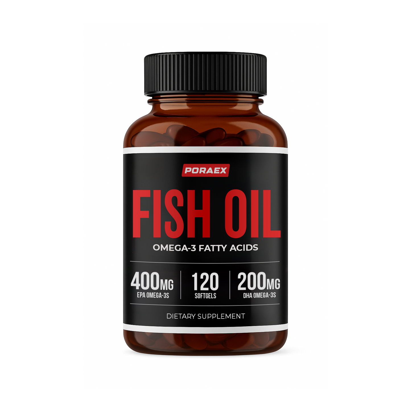 Poraex MTS Fish Oil™ Omega-3 Fatty Acids