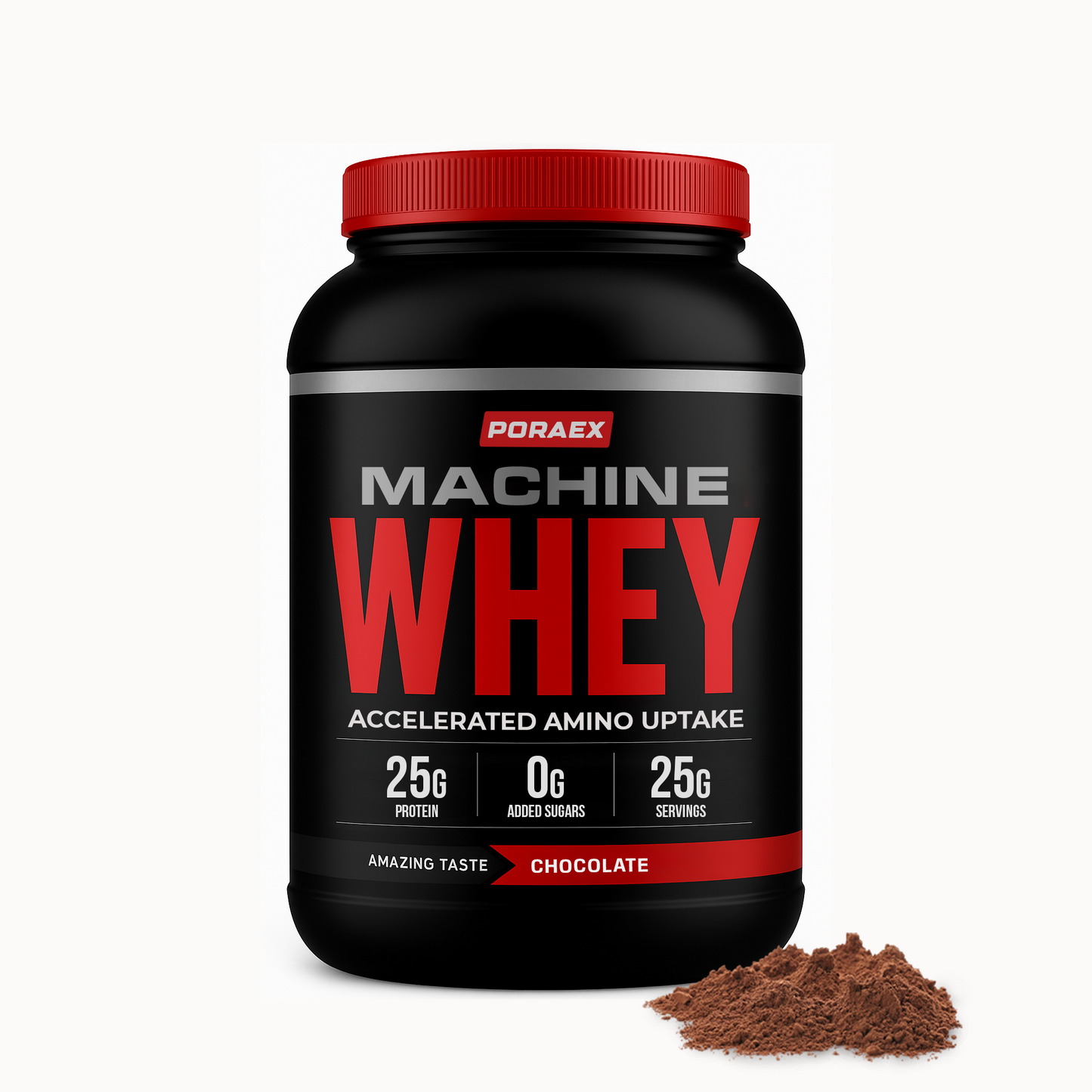 Poraex Machine Whey® Premium Whey Protein Powder