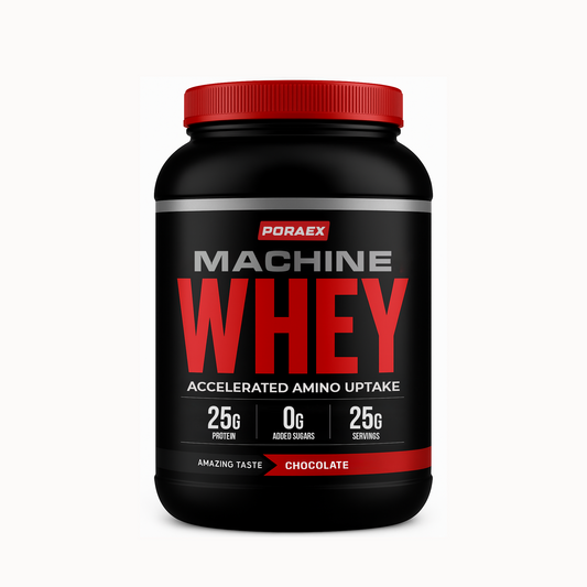 Poraex Machine Whey® Premium Whey Protein Powder