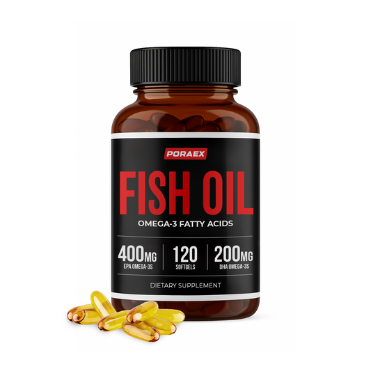 Poraex MTS Fish Oil™ Omega-3 Fatty Acids