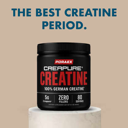 Poraex Creatine Powder (Creapure®) Pure German Creatine